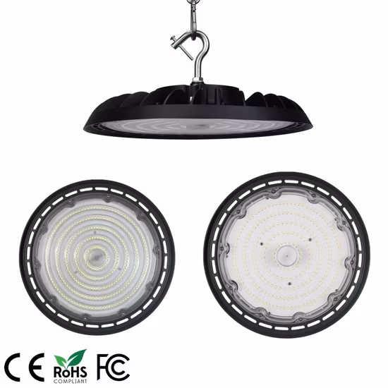 Preço direto da empresa 5 anos de garantia Driver isolado 150W 150lm/W UFO LED High Bay Light
